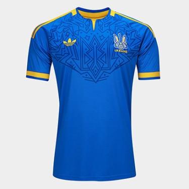 Imagem de Camisa Seleção Ucrânia Away 2026 s/nº Torcedor Adidas Originals Masculina-Masculino