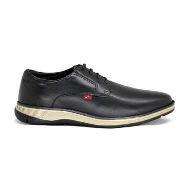 Imagem de Sapatênis Masculino  Ferracini 5553559G Tamanho Especial 44-47, Preto,