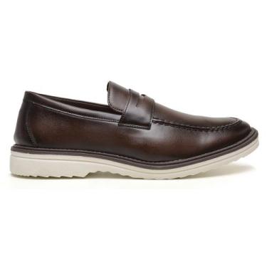 Imagem de Mocassim Sapato Casual Masculino Capuccino - West Line, 42, Marrom