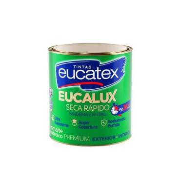 Imagem de Tinta Eucalux Esmalte Amarelo 900 Ml - Eucatex - Sintético Brilhante P