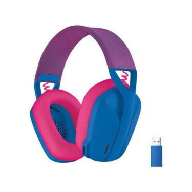 Imagem de Headset Gamer Sem Fio Logitech G435 Drivers 40mm Receptor USB LightSpe
