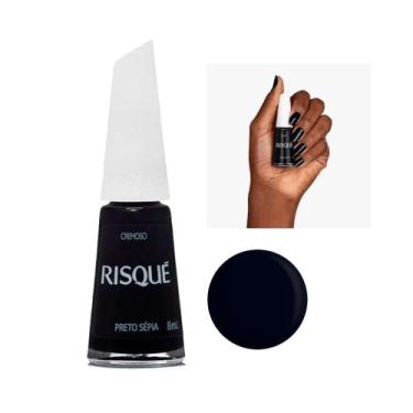 Imagem de Esmalte Risque Preto Sepia
