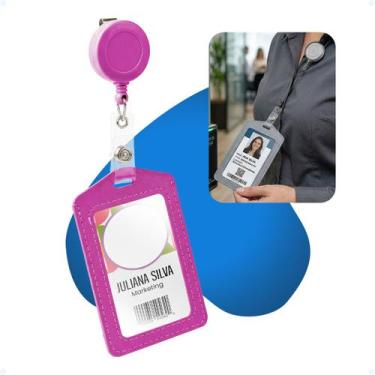 Imagem de Roller Clip Cracha Para Credencial Carteirinha De Estudante - Hxt, Ros