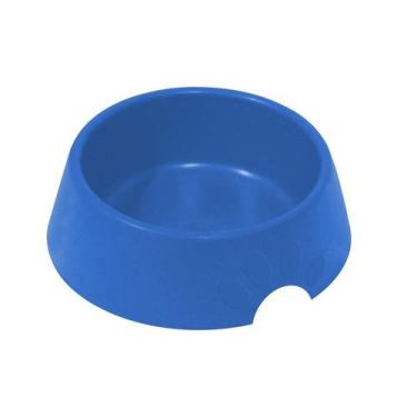 Imagem de Comedouro Pop Plastico 600 ml Nº 2 Diversas Cores - Furacão Pet, Azul