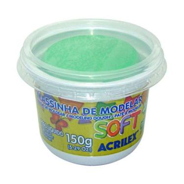 Imagem de Massinha para Modelar 150g Soft Acrilex - Verde