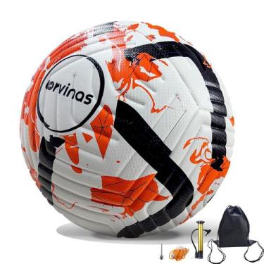 Imagem de Conjunto de Bola de Futebol Torvinas Tamanho 5 à Prova dÁgua em Couro 