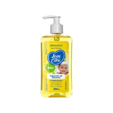 Imagem de Dermacream Love And Care Sabonete De Glicerina Tradicional 250ml