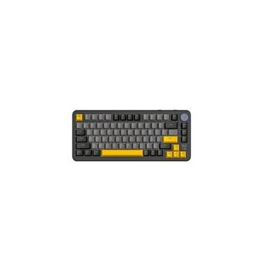 Imagem de Teclado Sem Fio Mecânico Gamer Attack Shark X85PRO, RGB, Tela Integrada, Tri-Mode Wireless Bluetooth USB-C, Preto - X85PRO
