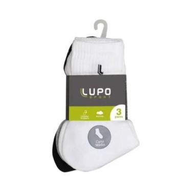 Imagem de Kit 3 Pares Meias Lupo Sport Cano Medio 41/44 03145-089-0905
