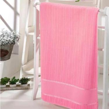 Imagem de Toalha de Rosto Bella c/ Barrado para Bordado 50cm x 80cm - Dohler -, 