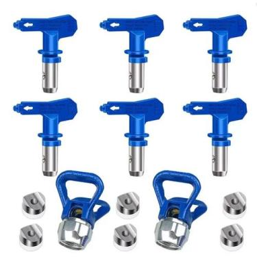Imagem de 6 Bicos Airless 211/315/417/515/517/523 E 2 Porta Bico - GENERICA
