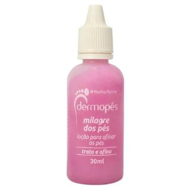 Imagem de Loção Para Afinar Os Pés Milagre dos Pés Dermopés Abelha Rainha 30ml