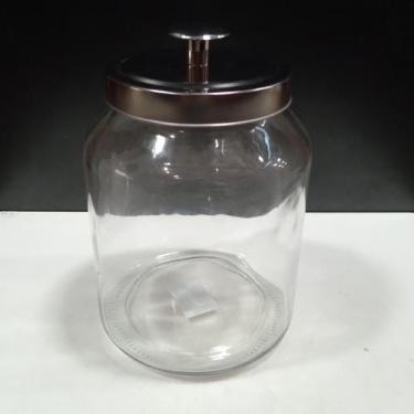 Imagem de Pote Home&Co 26x16x16cm Vidro Transparente 3L Utensílio de Cozinha par