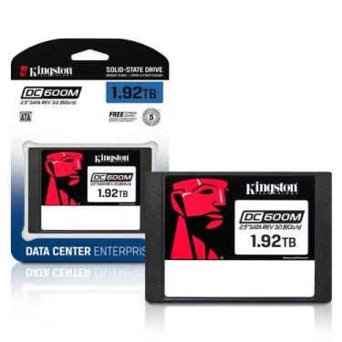 Imagem de SSD Data Center Empresarial Performance Kingston DC600M 1.92TB SATA II