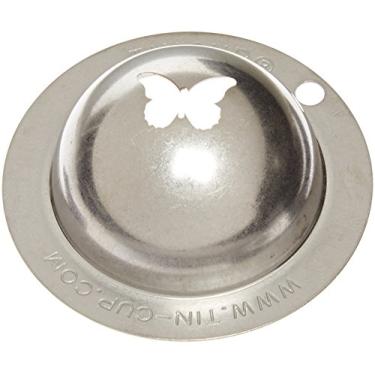 Imagem de Tin Cup Flutterby Estêncil de marcação de bola de golfe, aço