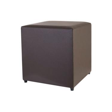 Imagem de Puff Studio Quadrado Tabaco