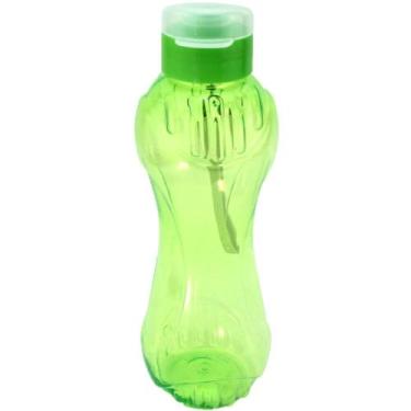 Imagem de Garrafa Squeeze Fit Plástico 600ml - Verde  - Cb1098 - C3b