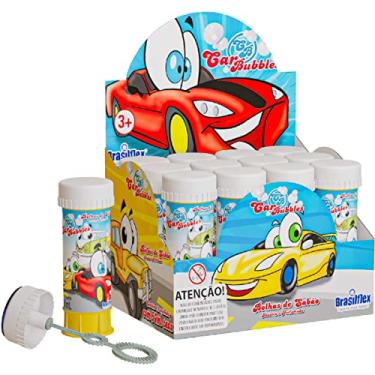 Imagem de Bolha De Sabão, Brasilflex, Car, 60 ml, Caixa com 12 Unidades