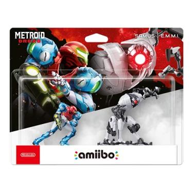 Imagem de SAMUS & E.M.I. Metroid Dread Amiibo 2 unidades para Nintendo Switch