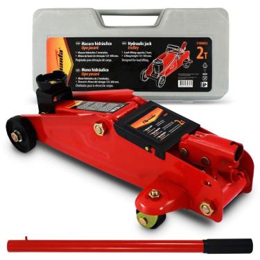 Imagem de Macaco Hidráulico Jacaré 2 Toneladas Sparta Rebaixado Jacarezinho 2T Com Maleta