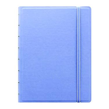 Imagem de Filofax Caderno recarregável, tamanho A5, coleção clássica de pastéis, papel pontilhado, 21 cm x 14,6 cm, azul vista (B115078U)