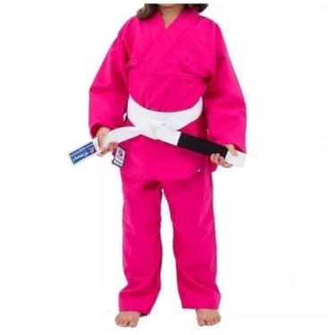 Imagem de Kimono Torah Combat Kids - Judo / Jiu Jitsu - Rosa M2