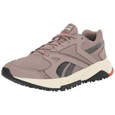 Imagem de Reebok mens Lavante Terrain Running Shoe, Boulder Grey/Dynamic Red/Brave Blue, 8 US