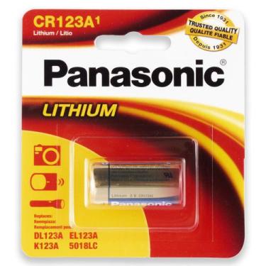 Imagem de 25 Pilhas Panasonic Cr123a 3V Bateria 25 Cartelas