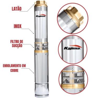 Imagem de Bomba Elétrica Submersa Kajima Para Poços 110v