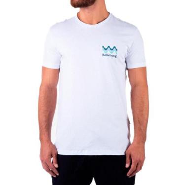 Imagem de Camiseta Billabong Segment Ii Sm23 Masculina Branco
