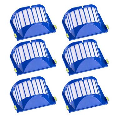 Imagem de Neutop Filtros de substituição compatíveis com aspirador de pó robô Roomba 675 677 670 665 655 645 614 694 692, pacote com 6.