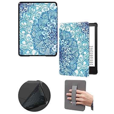 Imagem de Capa macia com alça de mão para a 11ª geração do Kindle lançado em 2022, capa à prova de quedas com função de despertar automático - não para a 11ª geração do Kindle Paperwhite