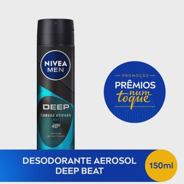 Imagem de Desodorante aerossol antitranspirante nivea men deep beat 150ML/90G