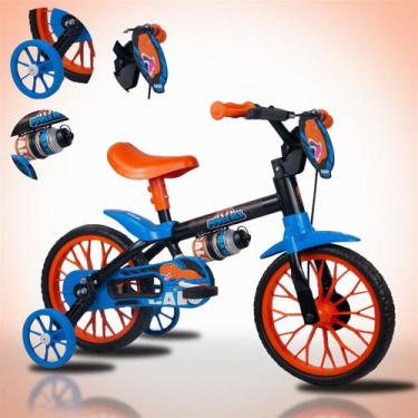 Imagem de Bicicleta Infantil Masculina Power Rex Dino Aro 12 - Caloi