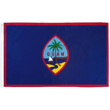 Imagem de Bandeira do país nacional Guam – 1 m por 1,5 m poliéster (novo)