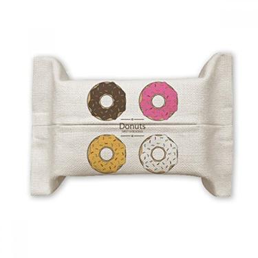 Imagem de Bolsa de linho de algodão com quatro cores para doces e sobremesa