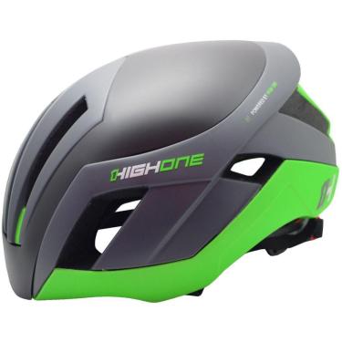 Imagem de Capacete High One Pro Space Cinza/Verde