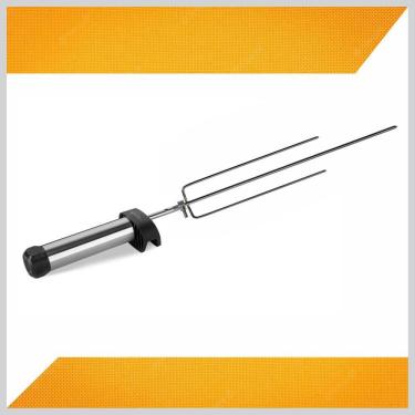 Imagem de Espeto Giratório Rotary Speto Econômico Pilha Regulável 58 até 63cm