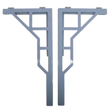 Imagem de Varal Roupa Muro Parede Dobrável 05 Cordas 