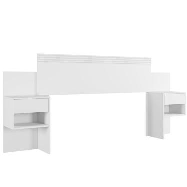 Imagem de Cabeceira Master Quarto Casal e Queen com Mesa de Cabeceira