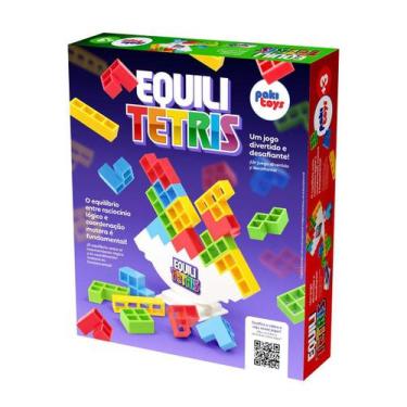 Imagem de Brinquedo Equili Tetris Blocos De Montar Jogo Raciocinio - Pakitoys