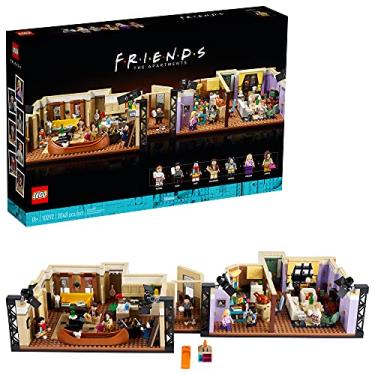 Imagem de LEGO Icons The Friends Apartments 10292, Friends TV Show Gift from Iconic Series, Detailed Model of Set, Collectors Building Set with 7 Minifigures of Your Favorite Characters