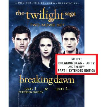 Imagem de The Twilight Saga: Breaking Dawn, Parts 1 & 2 (2-Disc DVD + Digital Copy + UltraViolet)