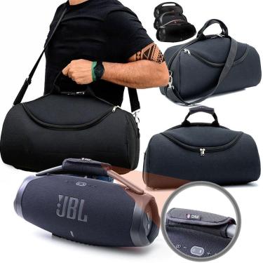 Imagem de Kit Case Bolsa Para Boombox 3 + Protetor Alça e Ombro New