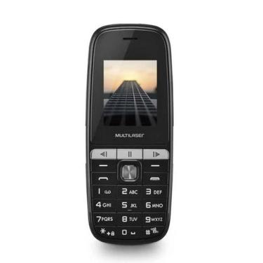 Imagem de Celular Barato Multilaser Up Play Facil Idoso Dual Chip 32Mb Tela 1.8