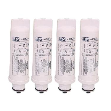 Imagem de Kit 4 Filtro Refil Eletroclux Pa 10N 20 25G 30G 40G Pappca10