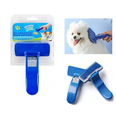 Imagem de Escova Rasqueadeira Automática Lulu da Pomerânia Spitz Yorkhire Lhasa Shitzu Golden Maltês