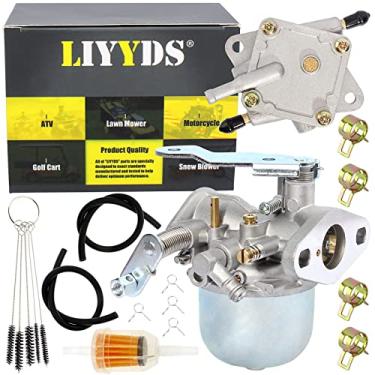 Imagem de LIYYDS Kit de bomba de combustível de carburador compatível com carrinho de golfe EZGO Gas Club carro 2 ciclos motor 2 tempos TXT Marathon 17563 17564 14031-G1 20071-G1 21740-G1 23932-G1