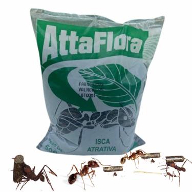 Imagem de ISCA GRANULADA CONTRA FORMIGAS E CUPINS CORTADEIRAS ATTA FLORA - 500g