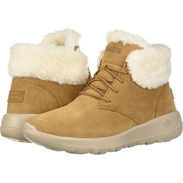 Imagem de Skechers Bota Chukka feminina para viagem Joy-Lush, Castanho, 5